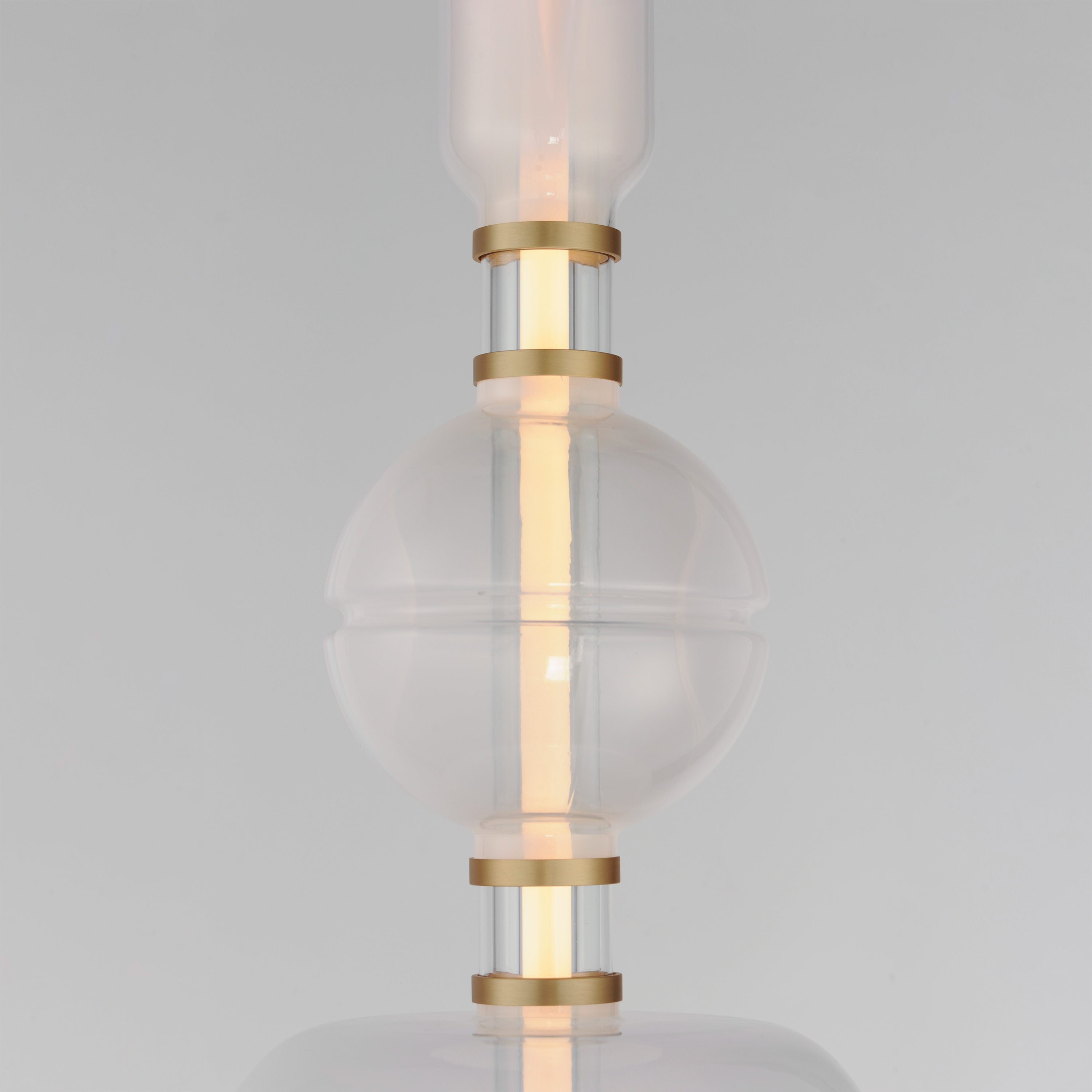 33" LED Gold Single Pendant