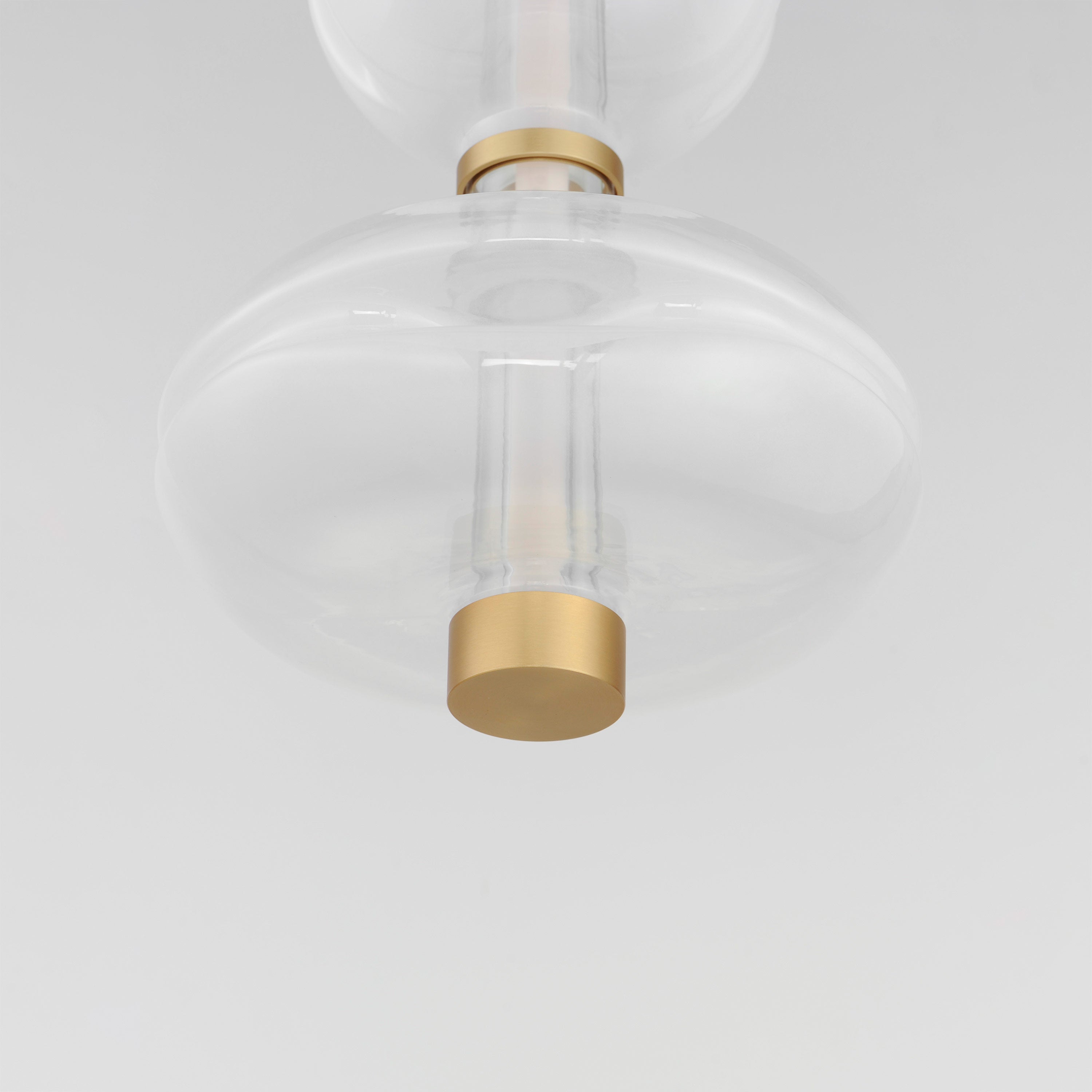 33" LED Gold Single Pendant