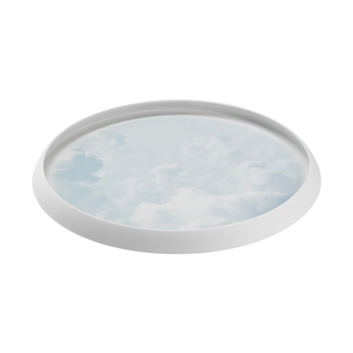 Clouds Round Tray