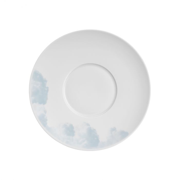 Clouds Coupe Plate, Medium